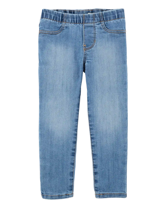 Kid Medium Blue Wash Skinny-Leg Jegging