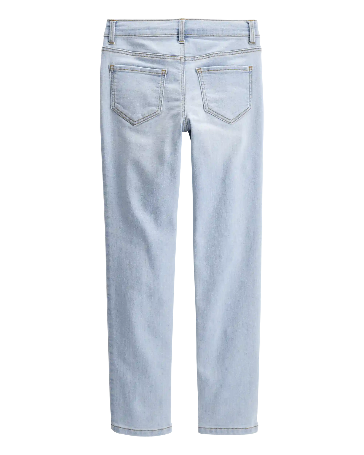 Kid Light Blue Ice Wash Skinny-Leg Jeans