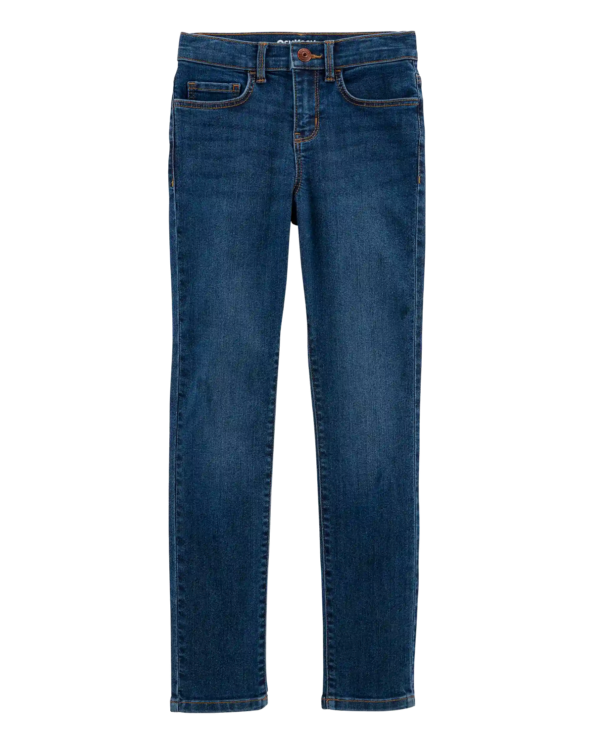 Kid Dark Blue Wash Super Skinny-Leg Jeans
