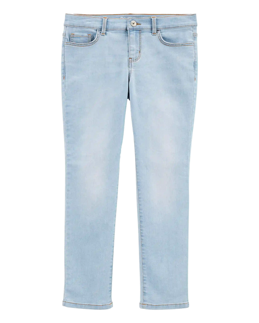 Kid Blue Ice Wash Plus-Fit Skinny-Leg Jeans