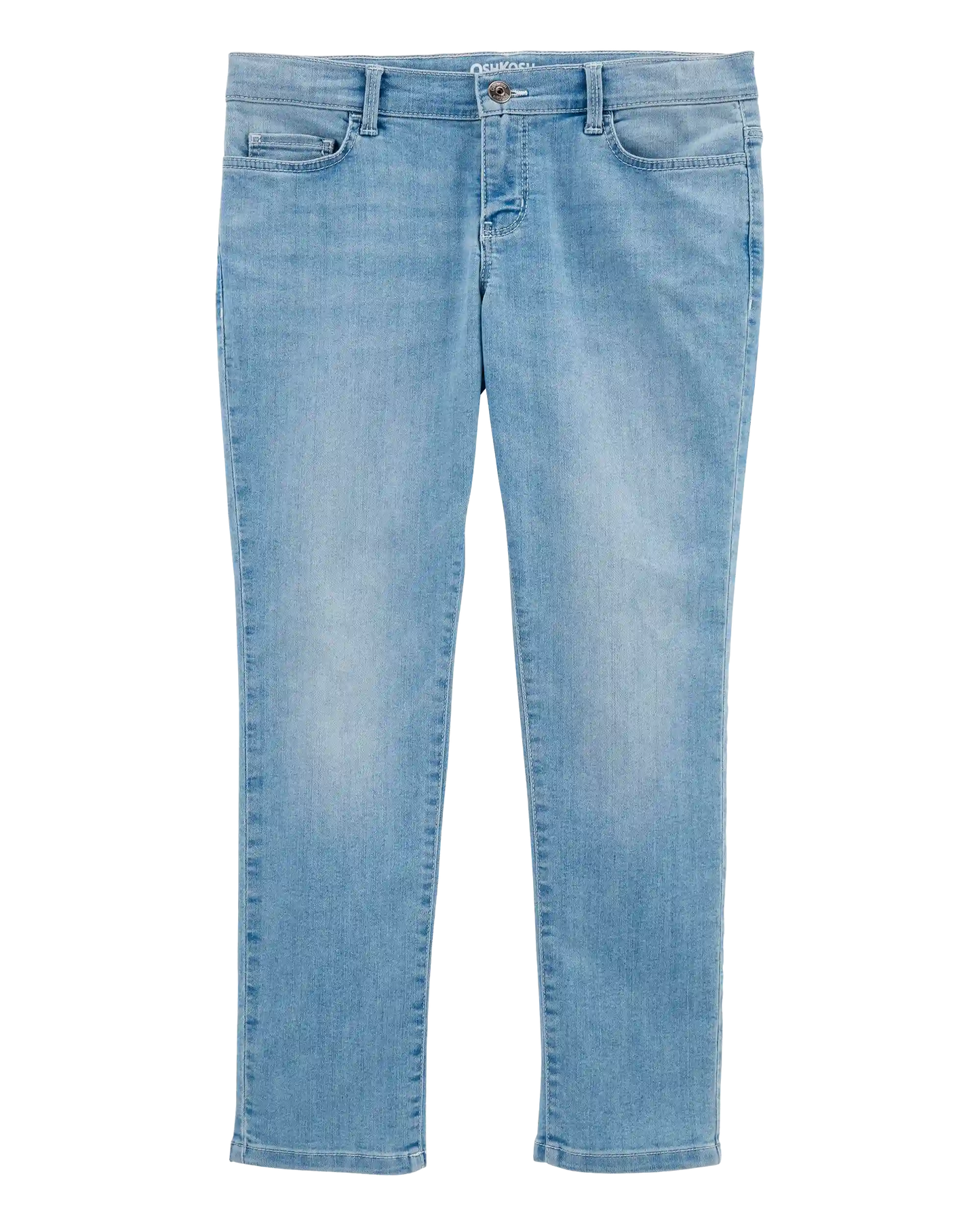 Kid Light Blue Wash Super Skinny-Leg Jeans