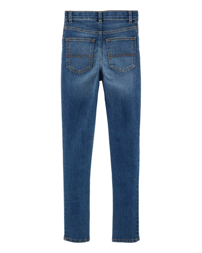 Kid Medium Blue Wash Skinny-Leg Jeans