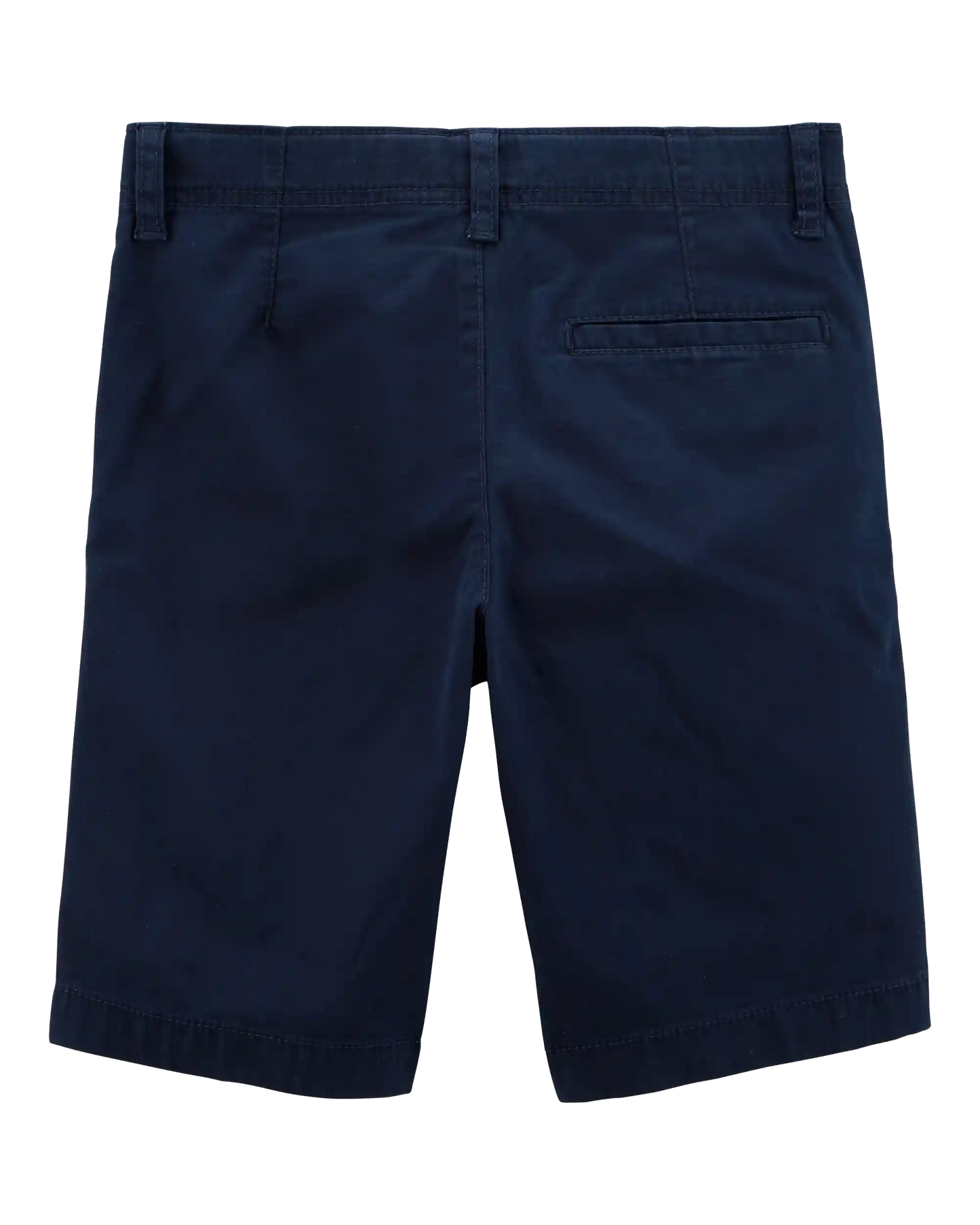 Boys Stretch Chino Uniform Shorts - Navy