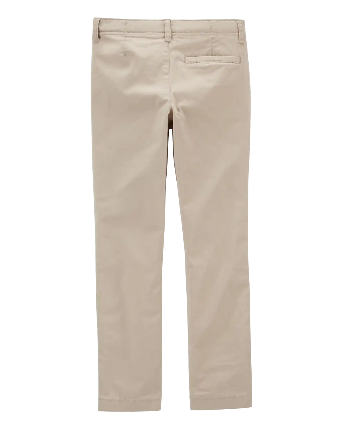 Boys Husky Fit Stretch Chino Pants - Khaki