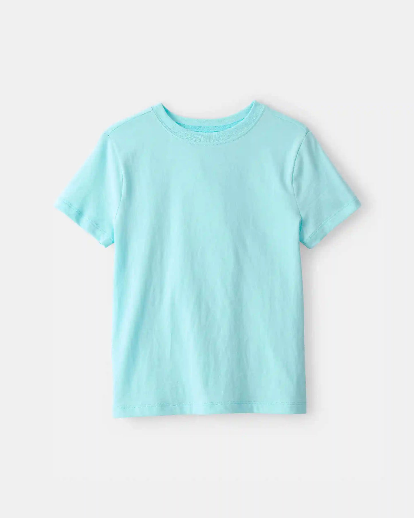 Kids Solid T-Shirt - Blue