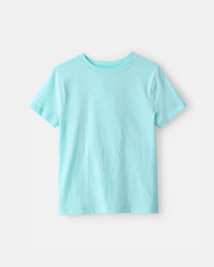 Kids Solid T-Shirt - Blue
