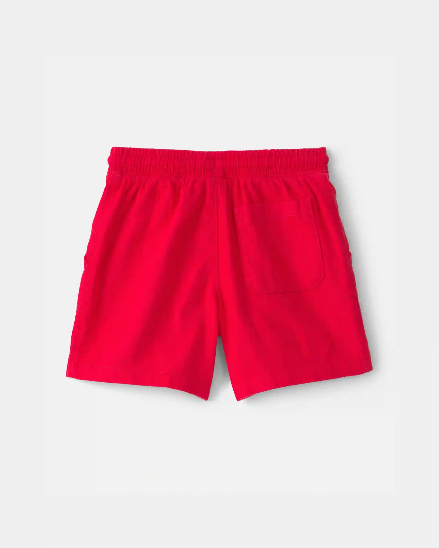 Boys Twill Shorts - Red