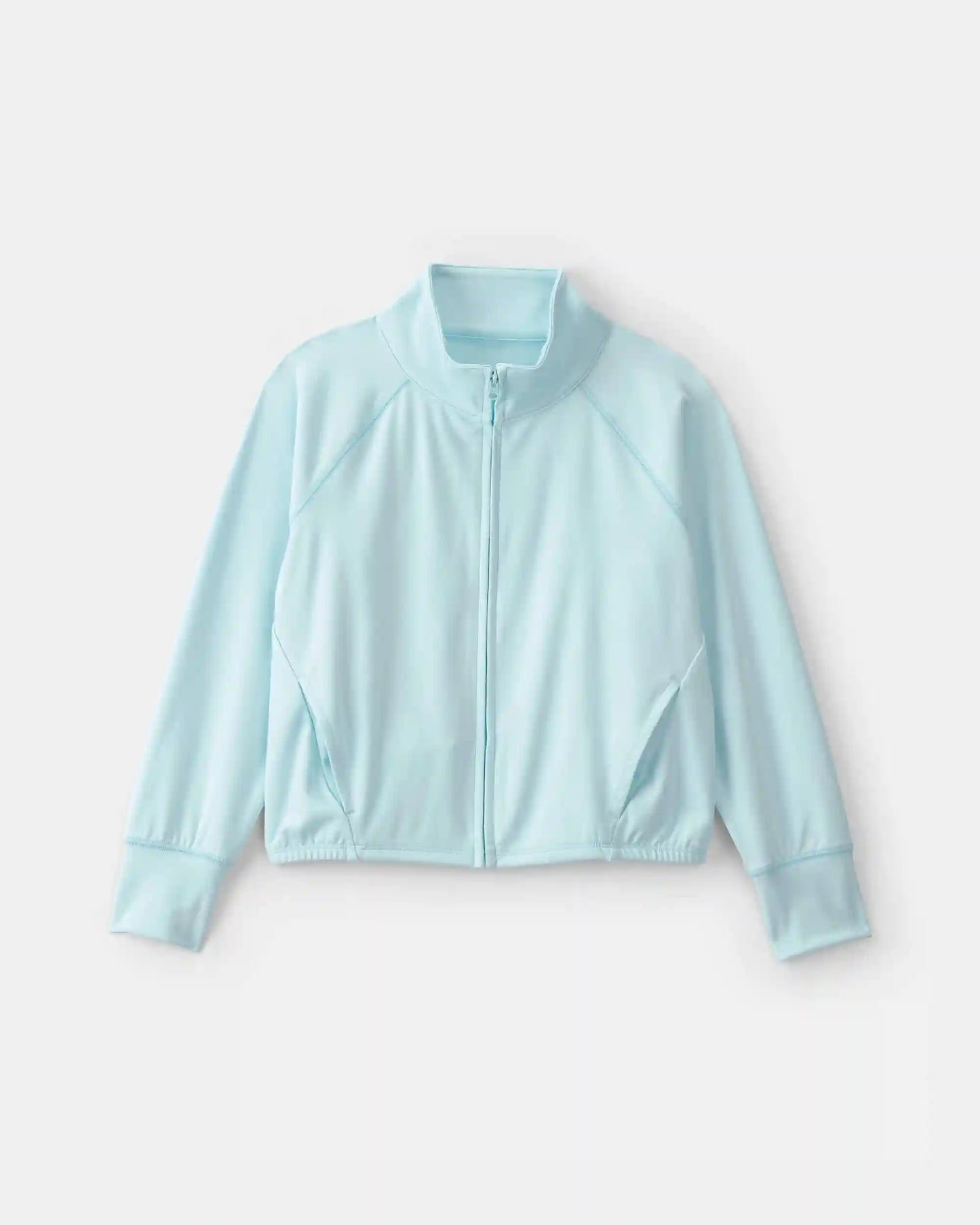 Girls Active Zip-Up Jacket - Blue