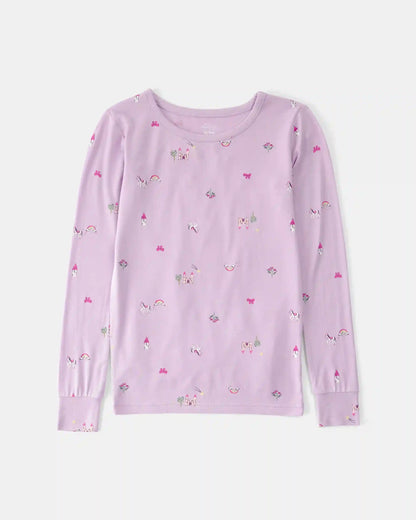 Girls Fairytale PurelySoft 2-Piece Pajama Set - Purple