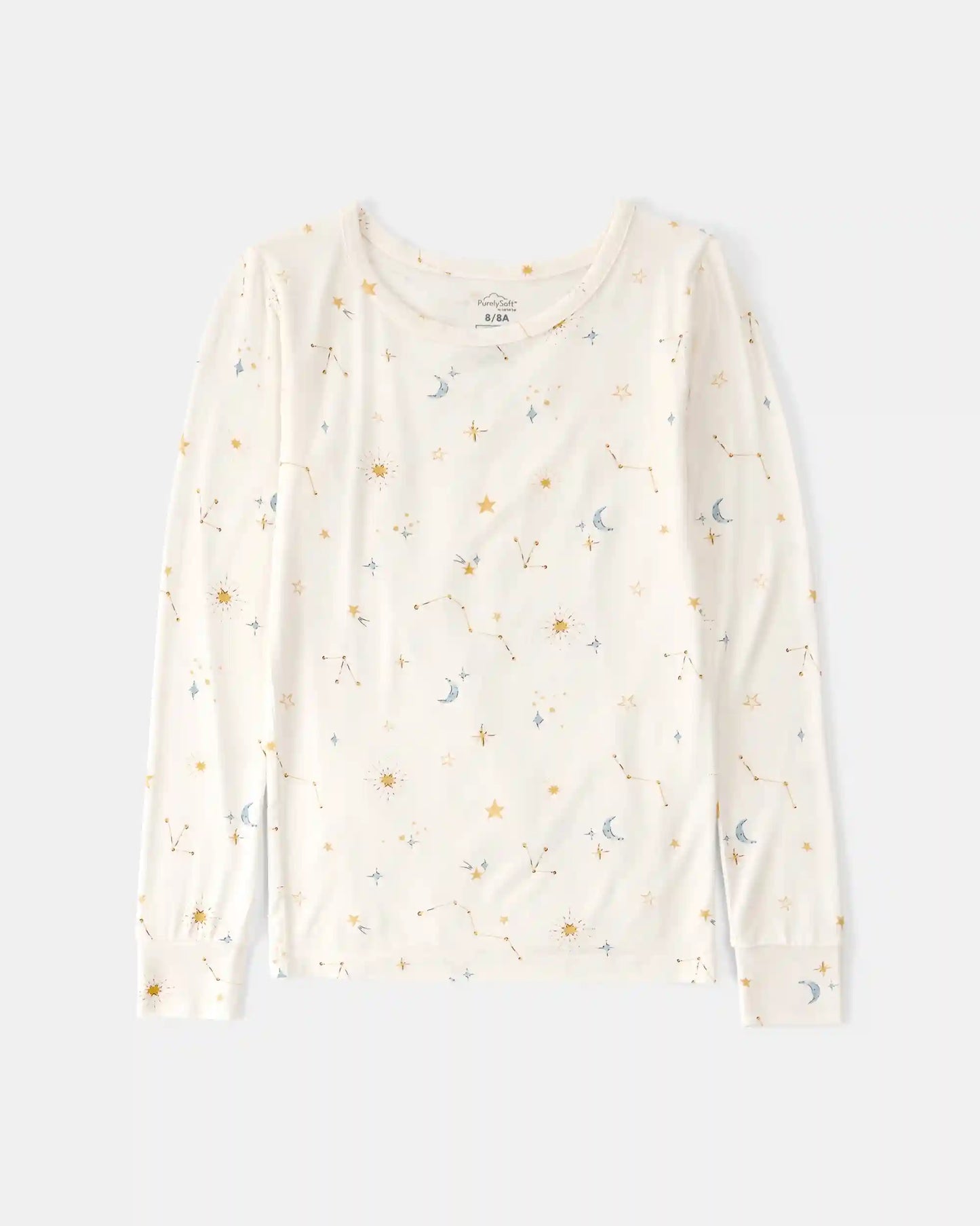 Kids Constellation PurelySoft 2-Piece Pajama Set - Cream