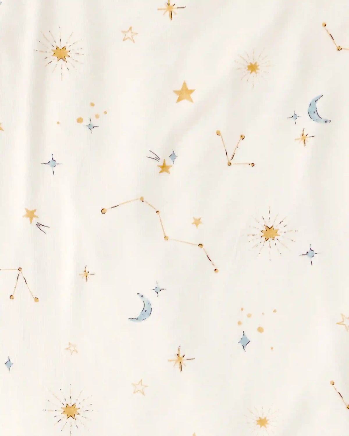 Kids Constellation PurelySoft 2-Piece Pajama Set - Cream