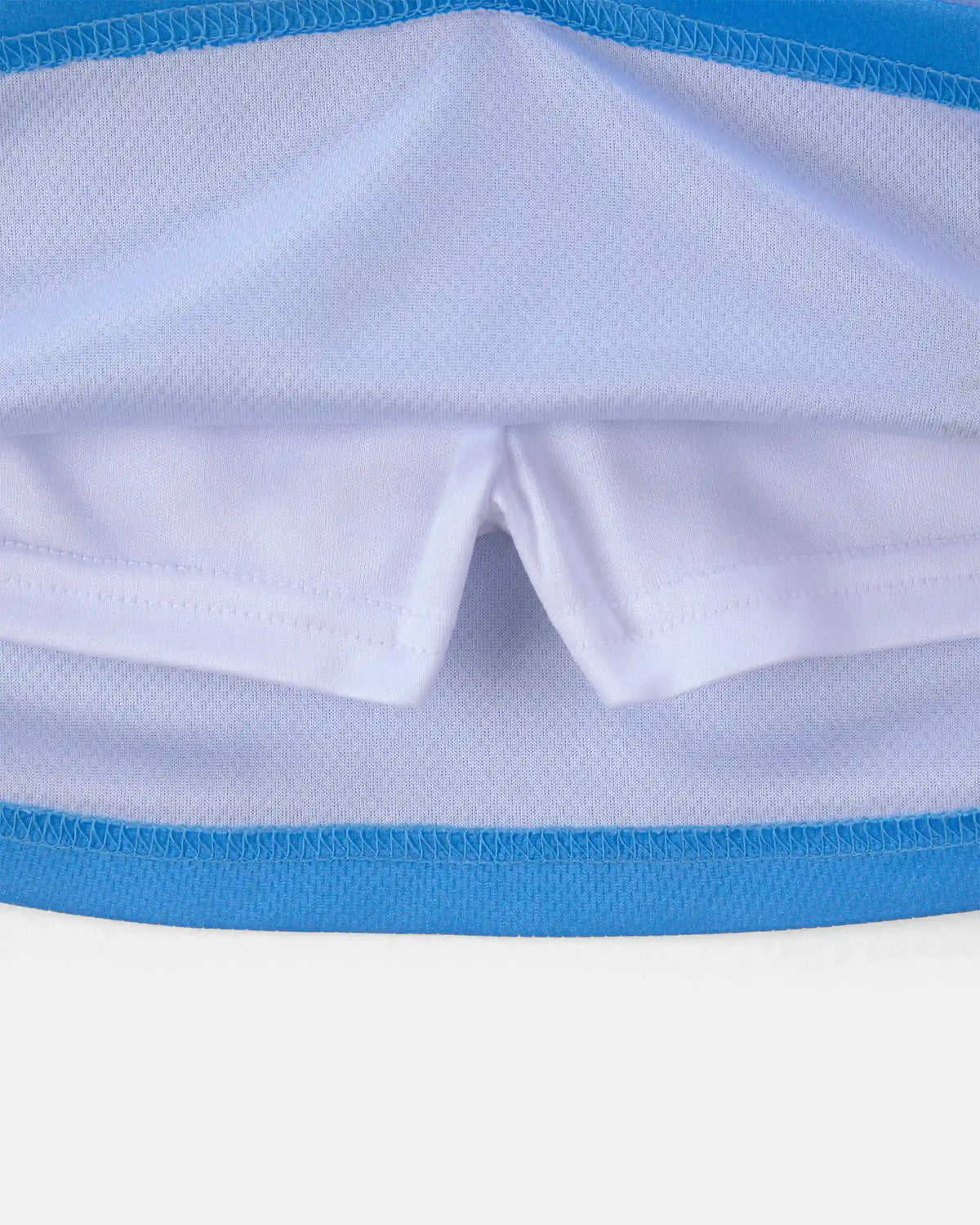 Girls Umbro Argentina Active Skort - Light Blue/White