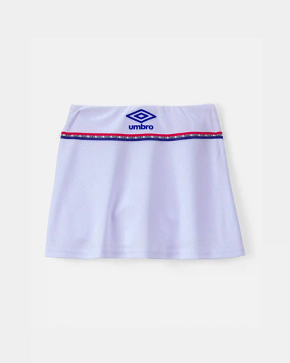 Girls Umbro France Active Skort - Blue/Red/White