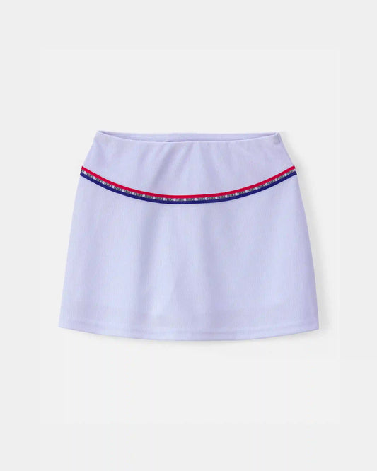 Girls Umbro France Active Skort - Blue/Red/White
