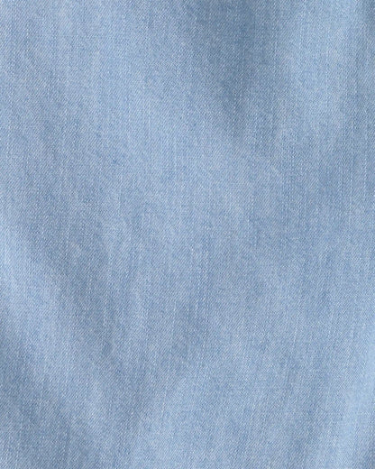 Boys Organic Cotton Chambray Shorts