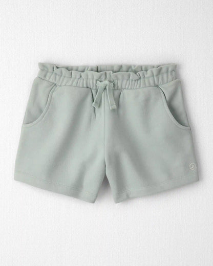 Girls French Terry Shorts Made with Organic Cotton