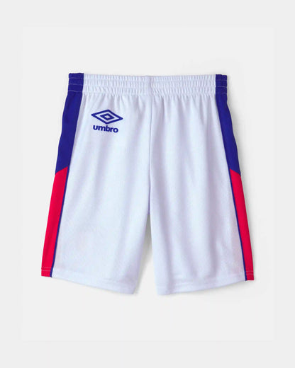 Kids Umbro France Mesh Soccer Shorts - Blue/Red/White