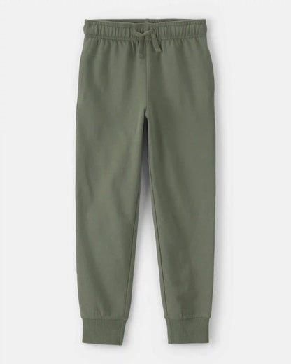 Boys French Terry Joggers - Green