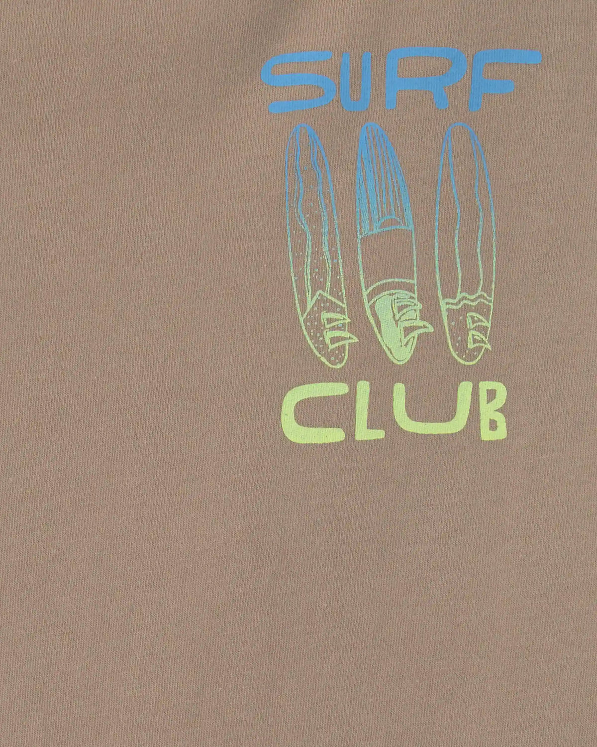 Boys 'Surf Club' Graphic Tank - Brown