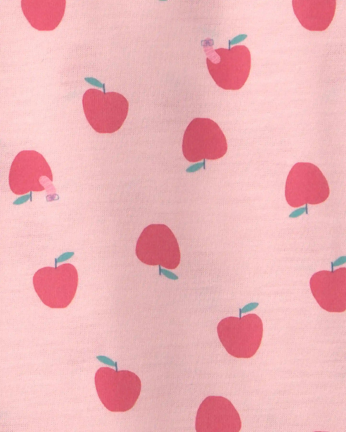 Girls 2-Pack Apple Night Gowns - Pink