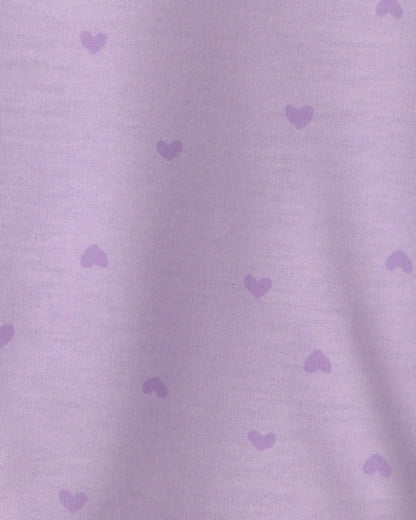 Girls 2-Pack Floral Night Gowns - Purple