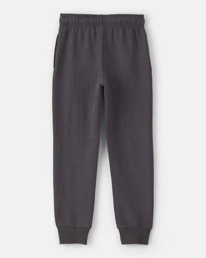 Boys French Terry Joggers - Dark Grey