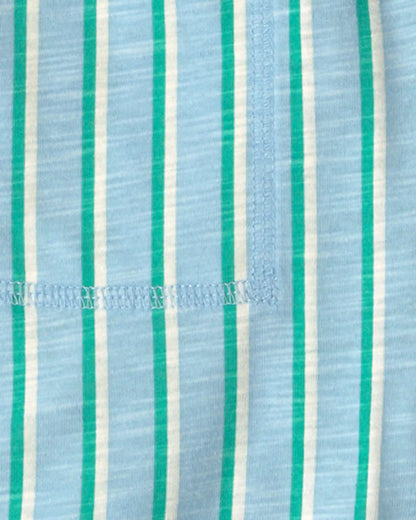 Boys Striped Shorts - Blue