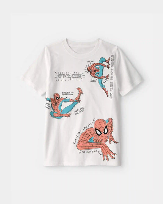 Kids ©Marvel Spider-Man Graphic Tee - White