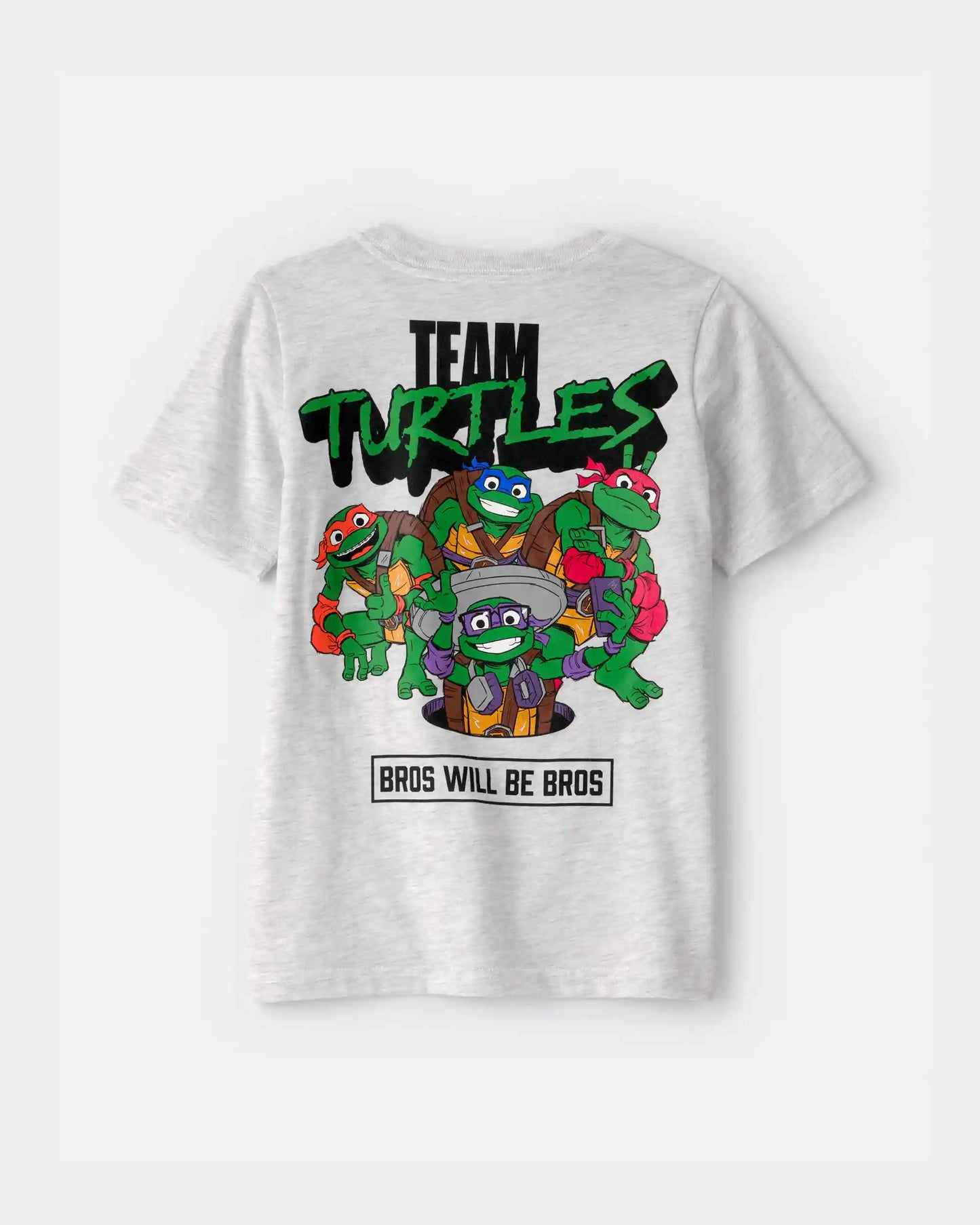 Boys Ninja Turtles Graphic Tee - Grey