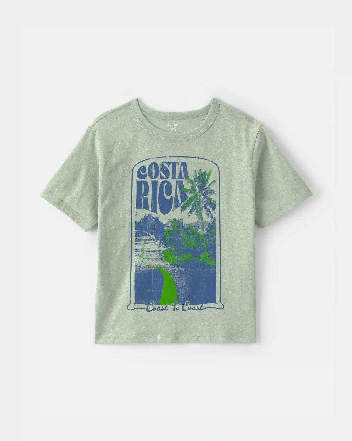 Boys 'Costa Rica' Beach Graphic Tee - Green