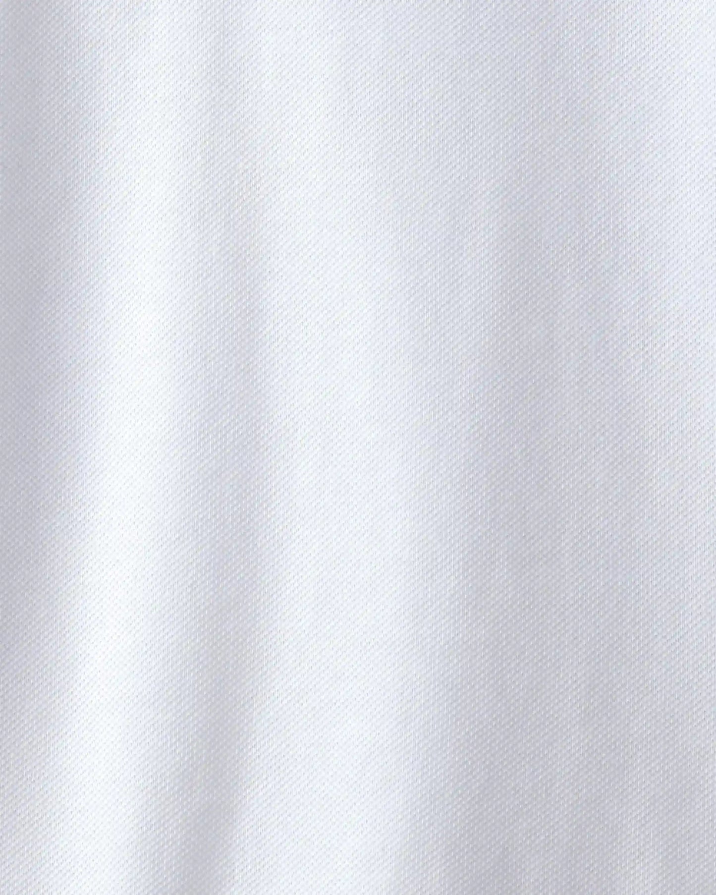 Boys Uniform Piqué Long-Sleeve Polo Shirt - White