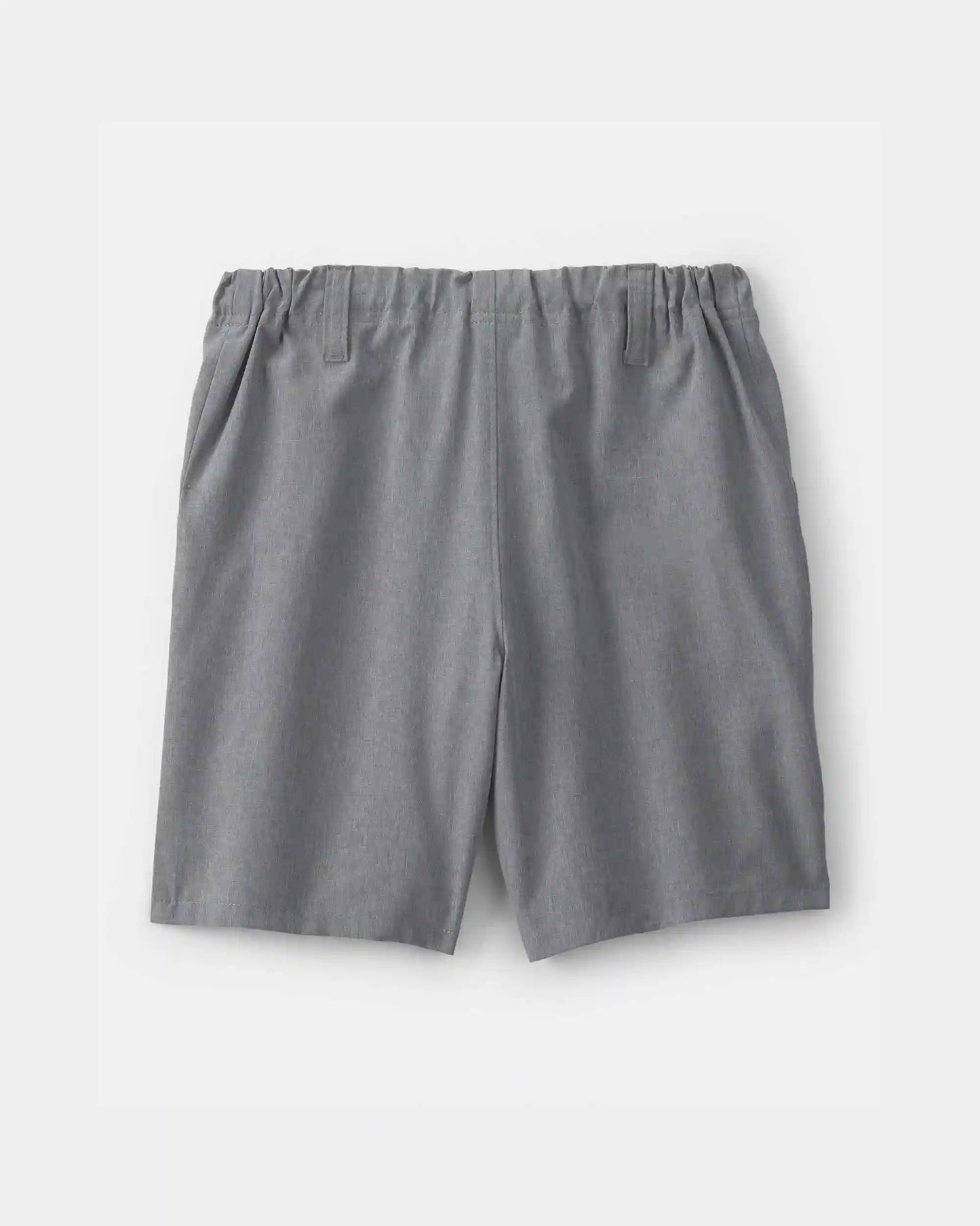 Boys Uniform Active Pull-On Shorts - Grey
