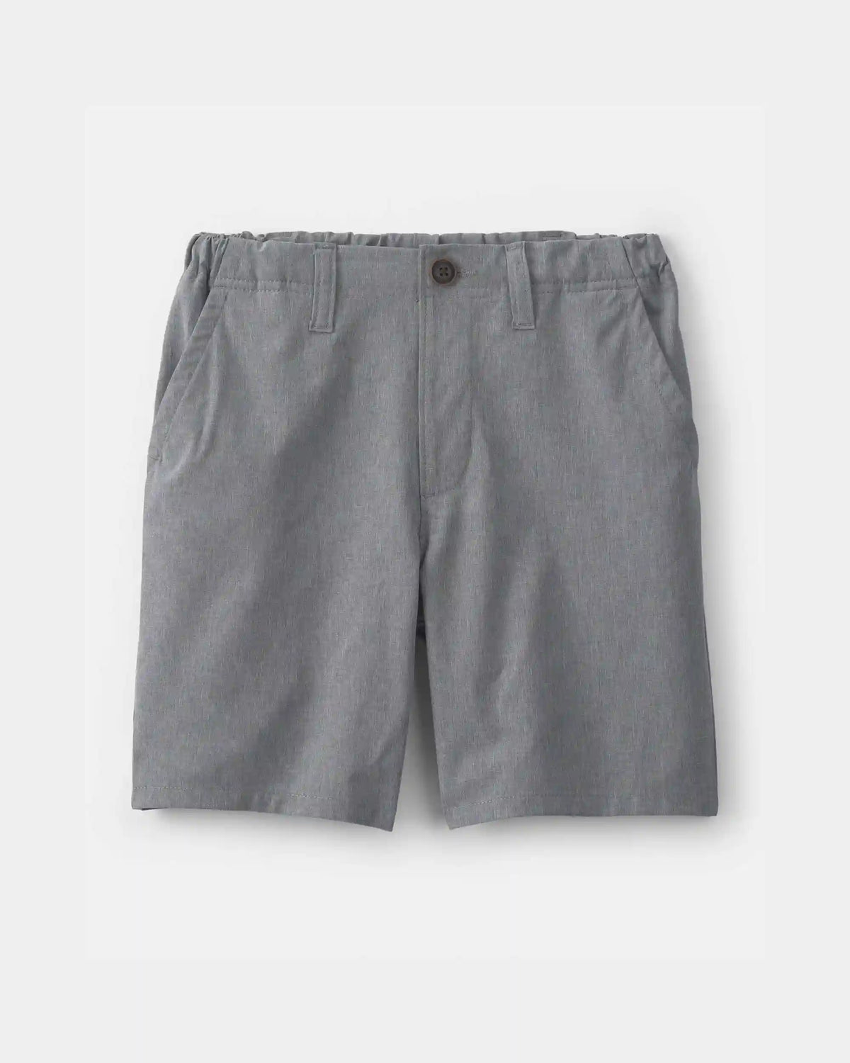 Boys Uniform Active Pull-On Shorts - Grey