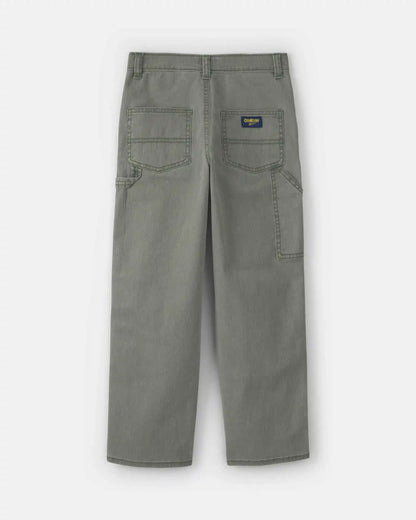 Boys Straight-Leg Pants - Green