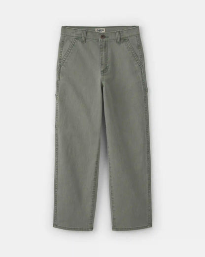 Boys Straight-Leg Pants - Green