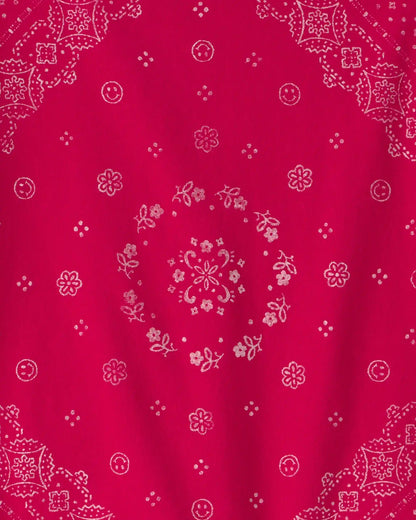 Girls Bandana Tee - Red