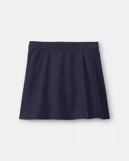 Girls Uniform Ponte Skort - Navy