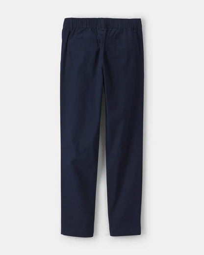 Girls Uniform Skinny Pants - Navy