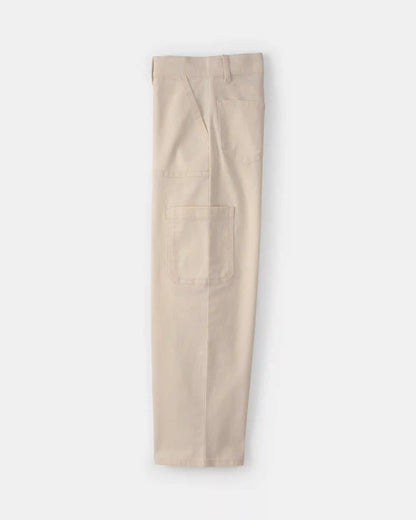 Girls Straight-Leg Cargo Pants - Cream