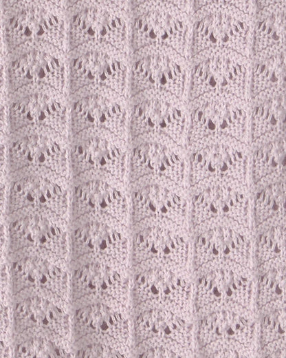 Girls Button-Down Knit Cardigan Sweater - Purple