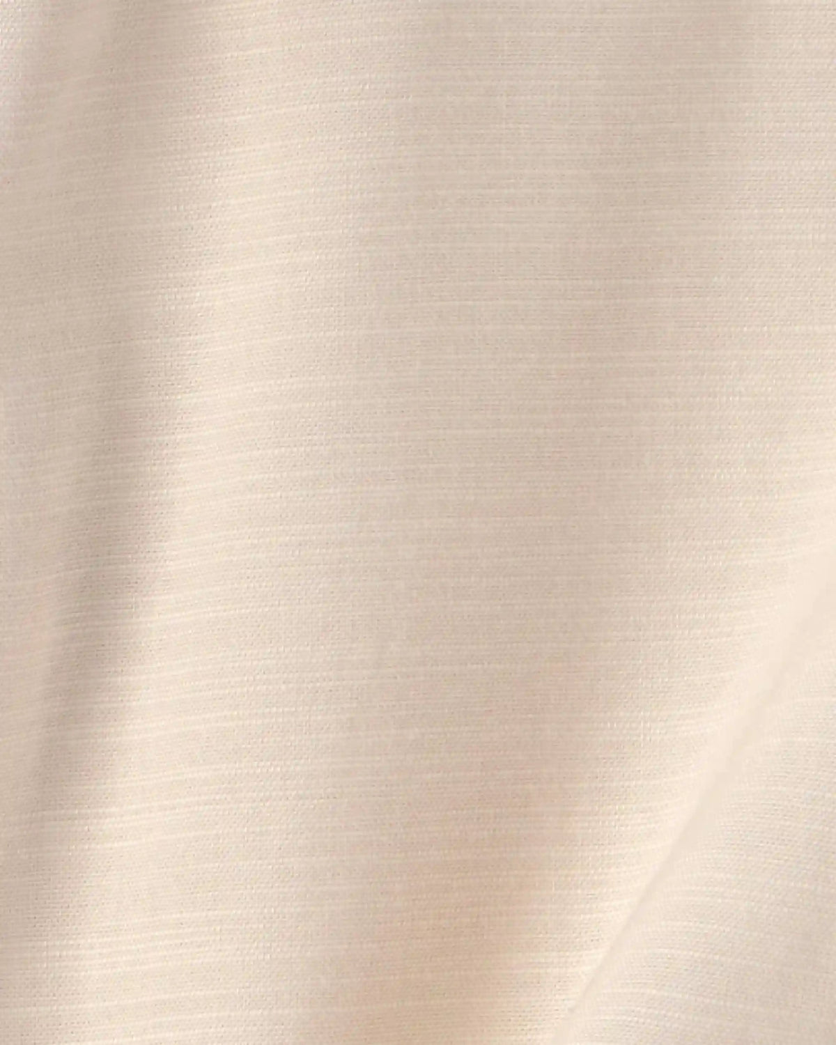 Girls Cropped Tie-Front Top - Cream