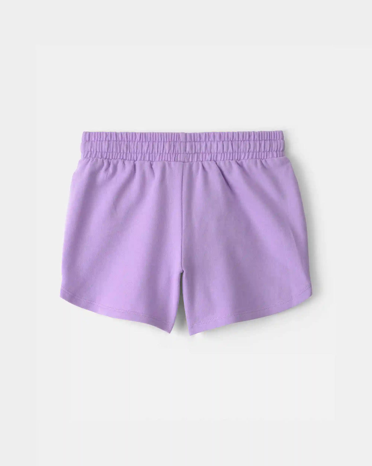 Girls French Terry Shorts - Purple