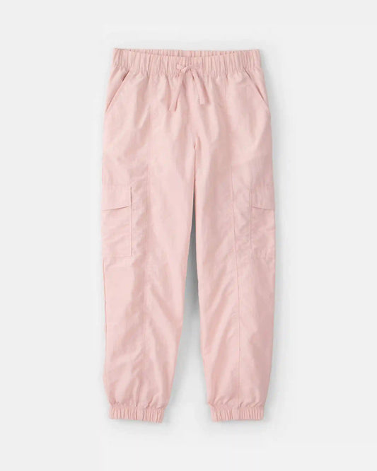 Girls Cargo Joggers - Pink