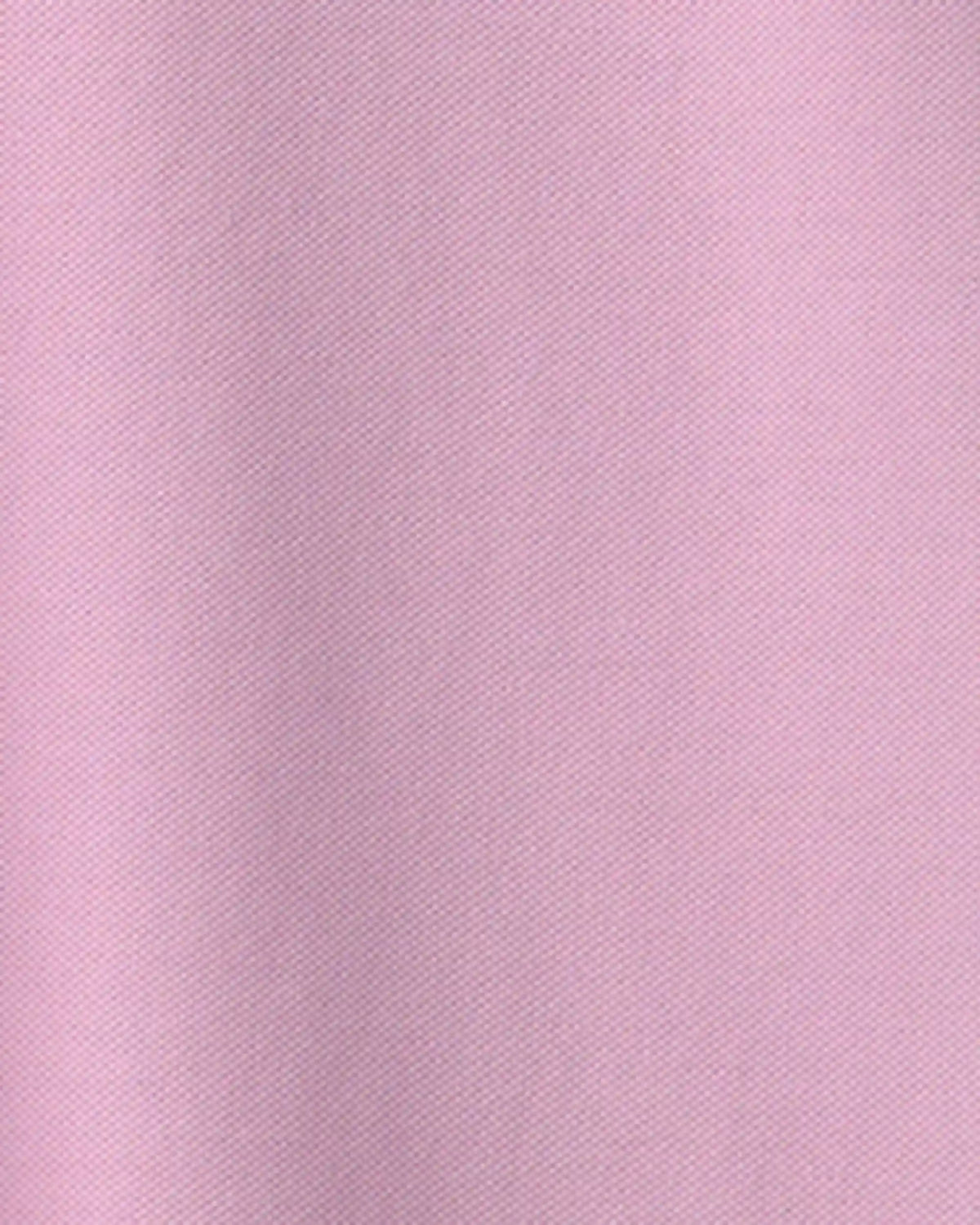 Girls Uniform Piqué Short-Sleeve Dress - Pink