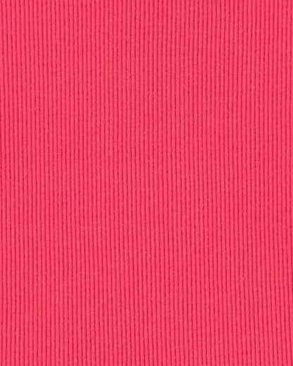 Girls Rib Tank Top - coral