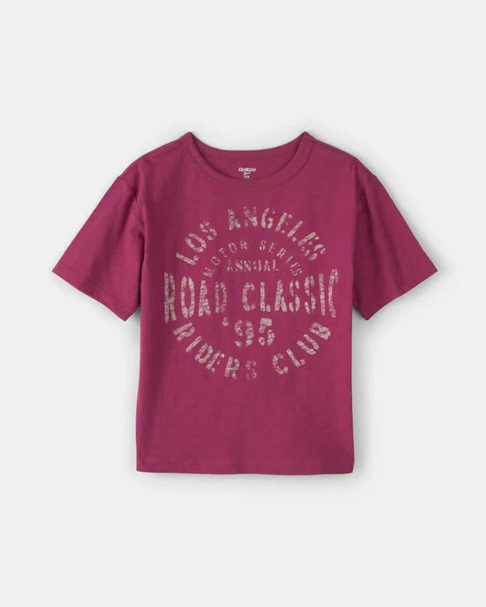 Boys 'Los Angeles' Graphic Tee - Red