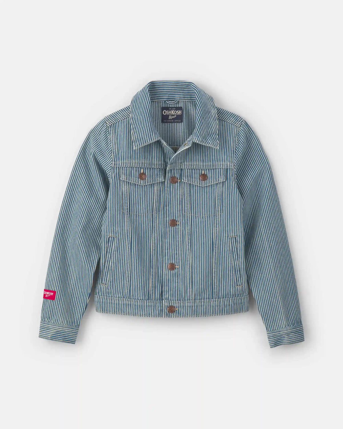 Kids Hickory Denim Jacket - Light Wash