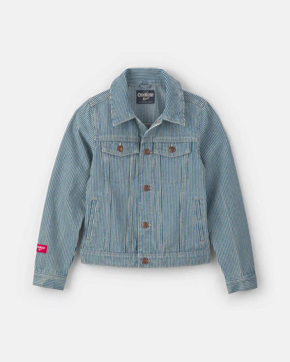 Kids Hickory Denim Jacket - Light Wash