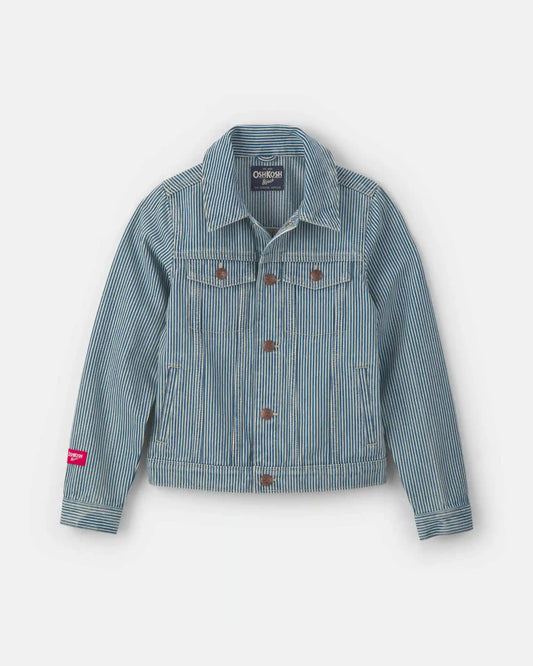 Kids Hickory Denim Jacket - Light Wash