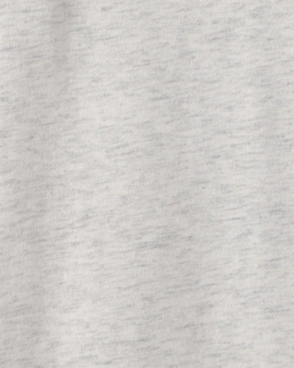 Boys Long-Sleeve Henley T-Shirt - Grey